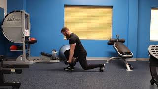 Backward or Reverse Lunge (Dumbbell)