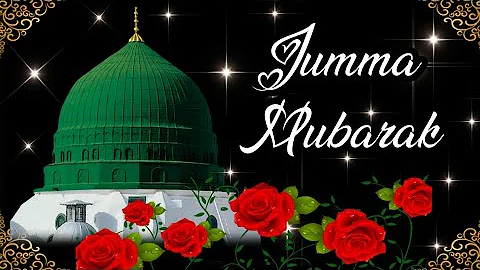 New jumma mubarak status 2022//With beautiful Naat✨🌹