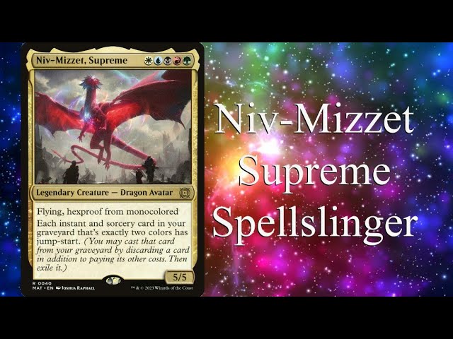 Let's Build a $100 Budget Niv Mizzet, Supreme Spellslinger Commander Deck!
