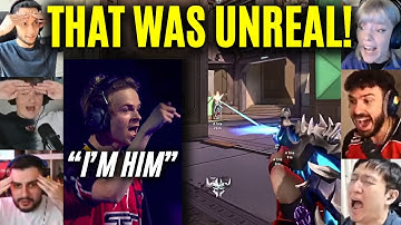 Valorant Streamers React To SEN N4RRATE Insane 1V5 CLUTCH Against FNC in Masters Toronto