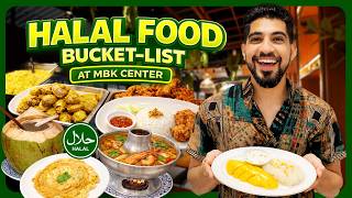 Ultimate Halal Food Guide in Bangkok! 🇹🇭 Exploring MBK Center's Muslim-Friendly Spots