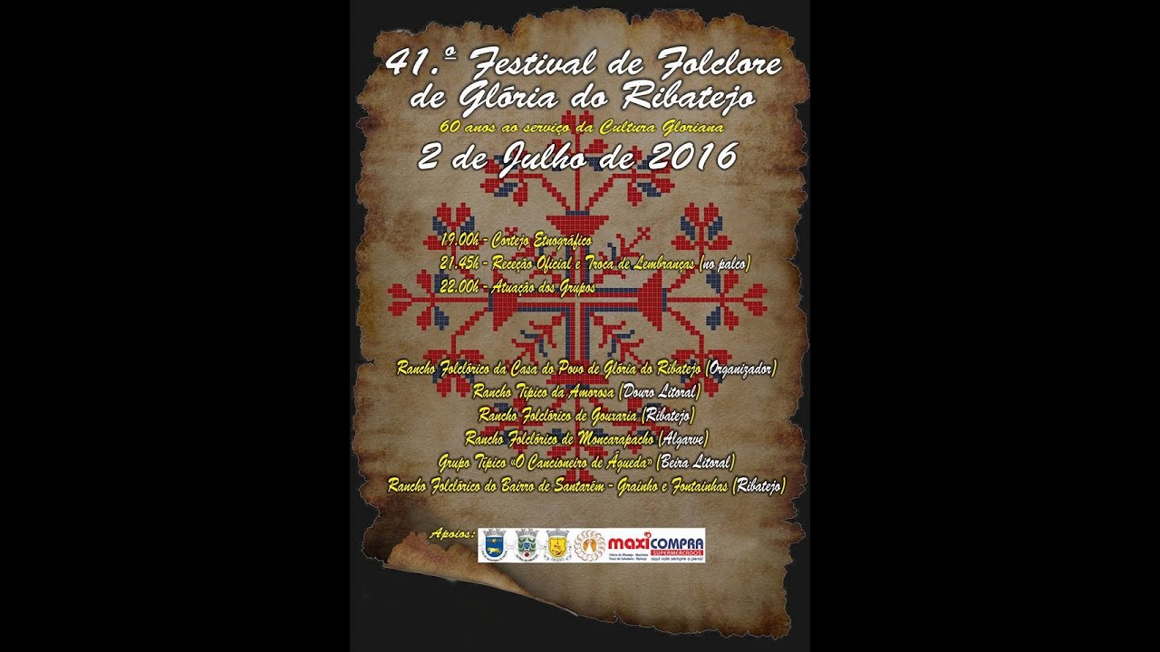 Desfile 41º festival folclore Casa Povo Glória Ribatejo