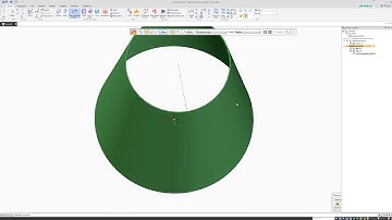 Solid Edge 2020 - flatten the cone in sheet metal