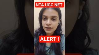 NTA UGC NET FORM ALERT ! #ntaugcnet #ntanet #livephoto #ugcnetpaper1