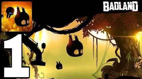 BADLAND Walkthrough Gameplay Part 1 (HD) (Android, iOS)