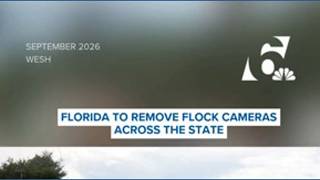 Flock cameras and license plate readers are coming down all across the state of Florida