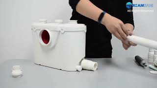 FLO500-B Dreamsani 500W Macerator Pump
