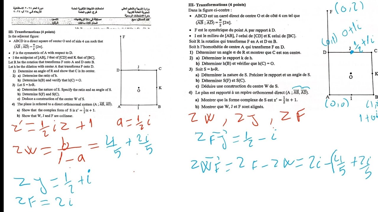 session SG-GS 2024 Transformations