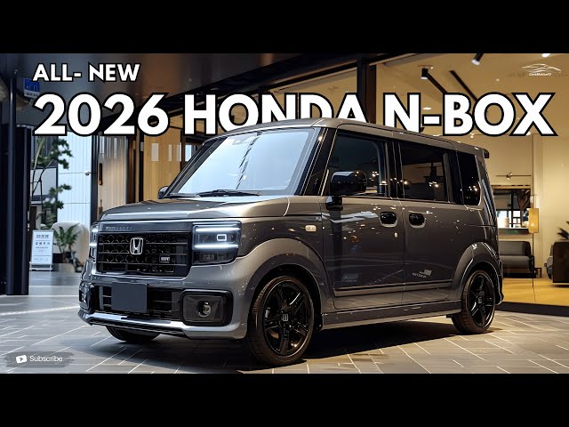 新型2026年ホンダN-BOX発表 ― 史上最も実用的な軽自動車か？ - YouTube