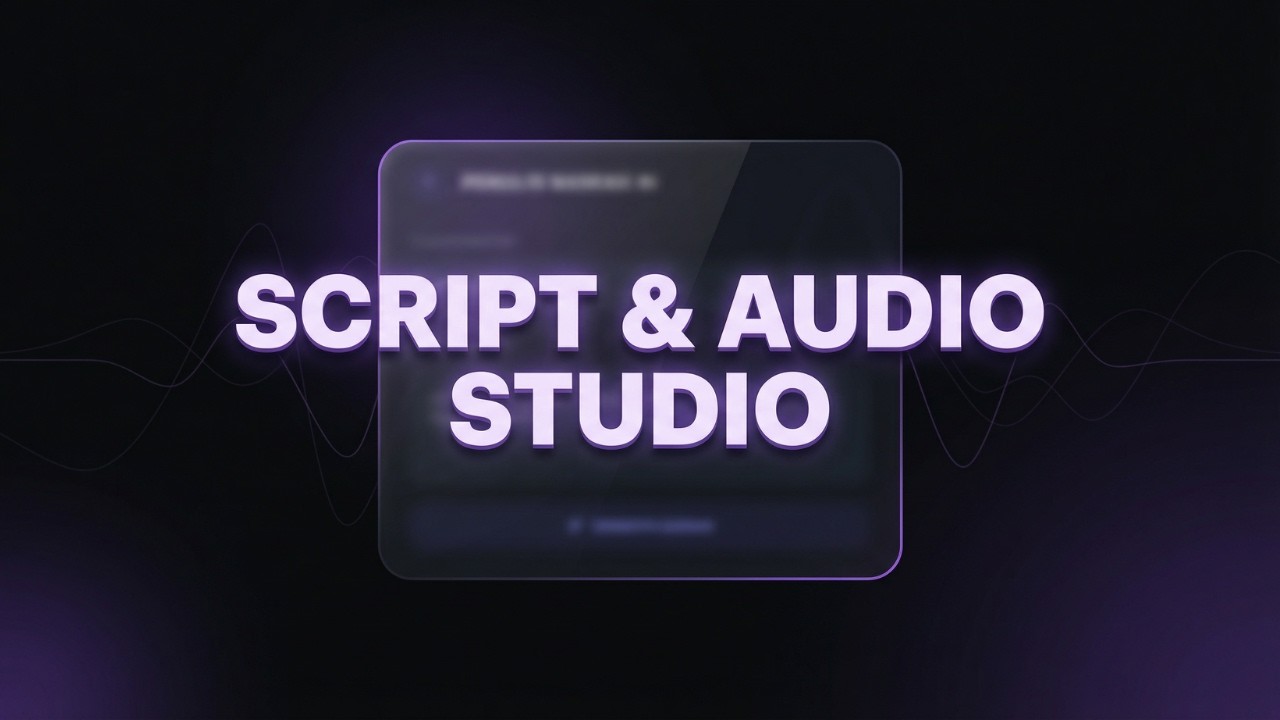 6. Menghasilkan Script dan Audio Profesional dengan fitur "Voice Studio ...