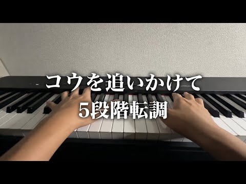 コウを追いかけて(転調)/坂本秀一    ピアノ