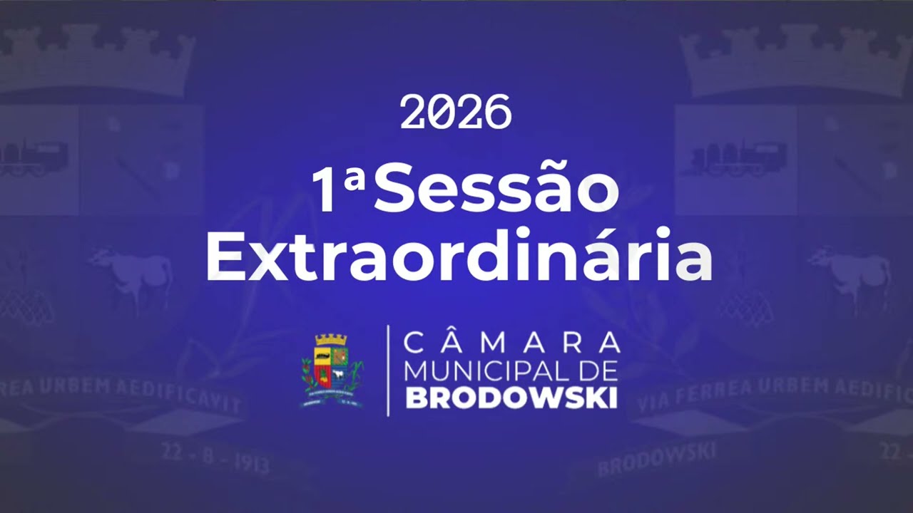 1ª Sessão Extraordinária (14/01/2026)
