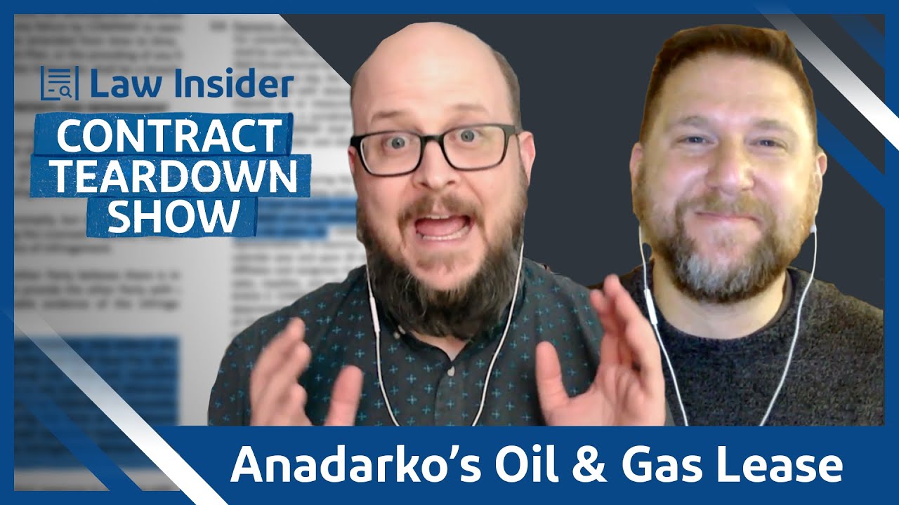 Oil and Gas Lease Agreement