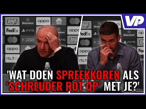 SCHREUDER & TADIC krijgen ZEER KRITISCHE vragen na AJAX-VERNEDERING 😰