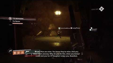 The Menagerie | The Hunted (End): "I Enjoy You, Guardian" | Season of Opulence