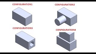 Solidworks tutorials - Working with configurations
