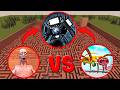 🥈 Titan TV Man vs SCP 096 vs Car Eater In Deadly Maze!