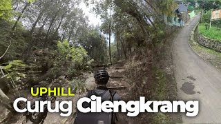 Gowes Uphill Curug Cilengkrang Gunung Manglayang Bandung - gowes bandung - sepeda rekreasi