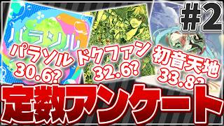 【プロセカ】第2回：譜面定数調整配信！アンケートで難易度を作ろう！