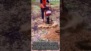 Fast Ground Drilling Made Easy with a Portable Earth Auger #tools #lifehack #handyman