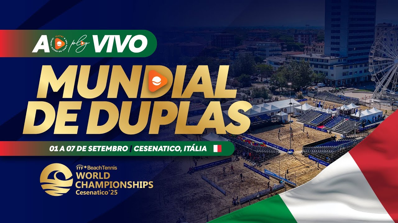 OITAVAS: PATRICIA DIAZ/RAFAELLA MILLER X ANGELINA KLIMUK/ELIZAVETA TKACHENKO - MUNDIAL DE CESENATICO