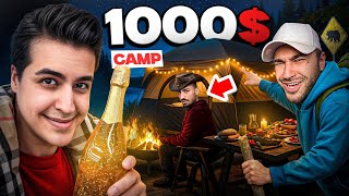 1000$ CAMPING 😂🔥 کمپ هزاردلاری تو جنگل با ماهان و پارسا