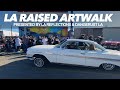 La raised artwalk  dangerust la cruise nights