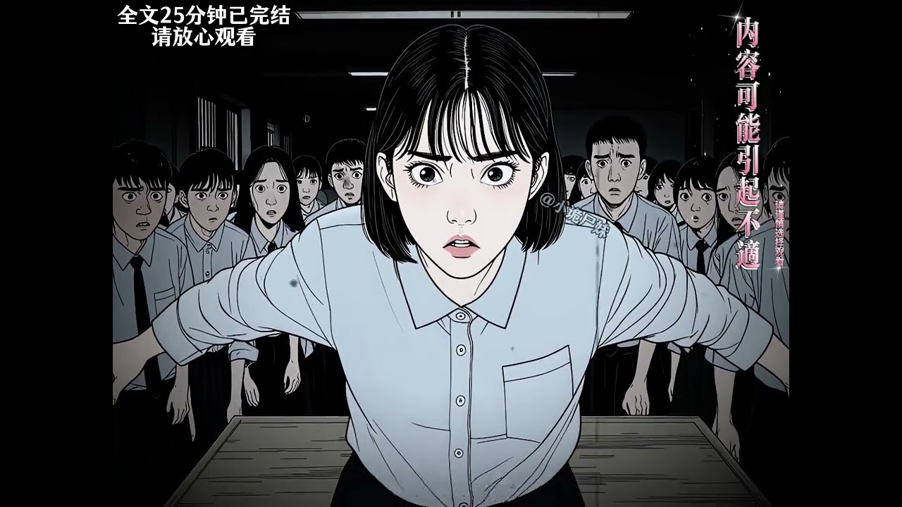 完结爽文丨睡前小故事，校规广播说违者死，大家以为恶作剧#惊悚悬疑#悬疑动画#一口气看完系列#民间故事#胆小慎入