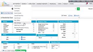 Celebrity MLS reverse prospecting Profile