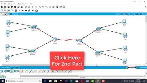Subnetting in Cisco Packet Tracer Part 1 { Urdu | Hindi } | Packet Tracer Tutorial