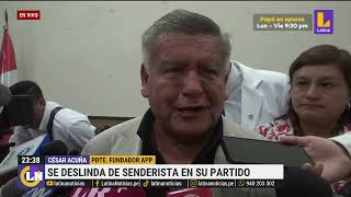 Christian Hudtwalcker: "César Acuña ha significado mediocridad para el Perú"