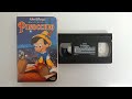 Opening To Pinocchio 1993 VHS 60fps