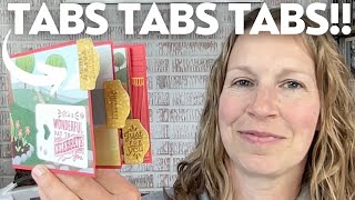 Paper Tabs For Cards, Organization & More!
