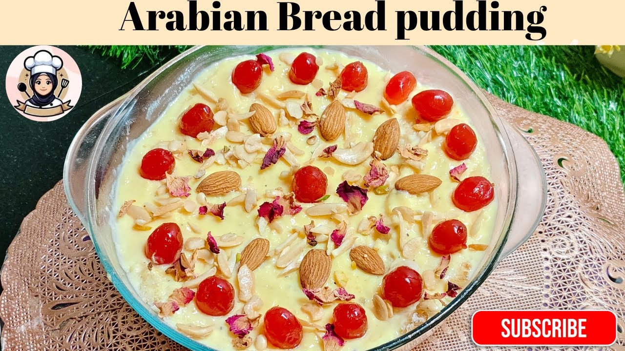 No Oven, No Egg! बस 10 मिनट में तैयार Arabian Bread Pudding😋