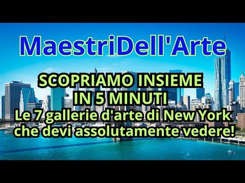 Video: Le migliori gallerie d'arte di New York