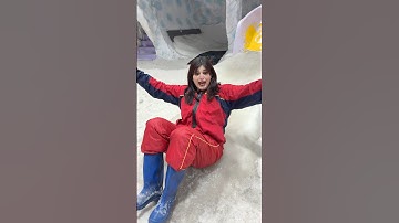 May snow come on your birthday ⛄️ fun 😂 || Jaanvi Patel #shorts
