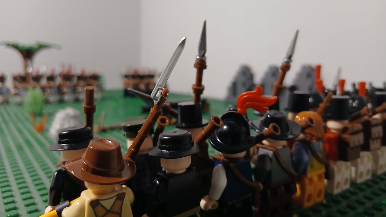 Битва при ферме Жана Дюрана. Серия 2.2 Сражение на фронте. Лего мультик