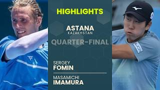 Sergey Fomin vs Masamichi Imamura Highlights Astana 2026 Quarter-final