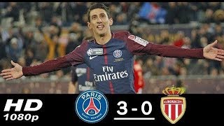 Psg Vs Monaco 3-0 All Goals Extended Highlights Coupe De France 31 03 2018 Hd