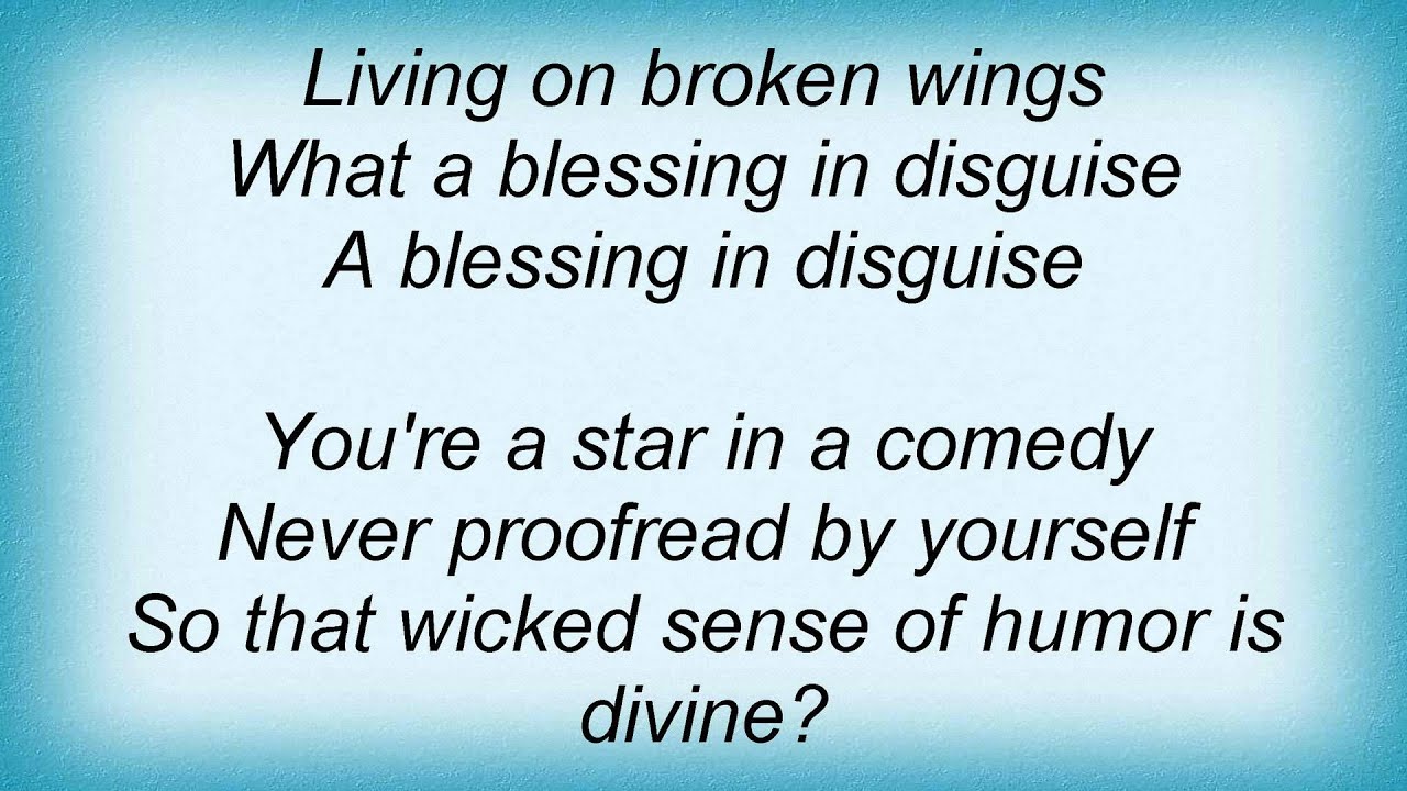 Edguy - Blessing In Disguise Lyrics - YouTube