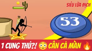 stick war legagy | Sứ mệnh 53|  1 Cung Thủ Cân Cả đội quân của Hoàng Tử Bộ Tộc Lạc Hoang screenshot 4