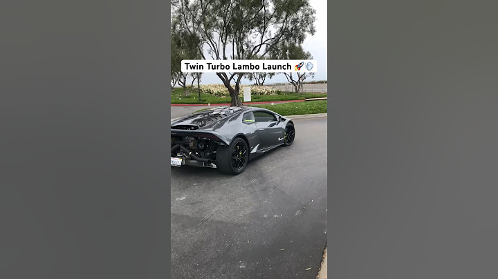 INSANE TWIN TURBO LAMBO LAUNCH…SOUND UP 😳💨 #lamborghini #lambo #huracan #turbo #cars