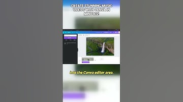 create stunning music videos with canva for free #ai #tutorial #aitools #canva