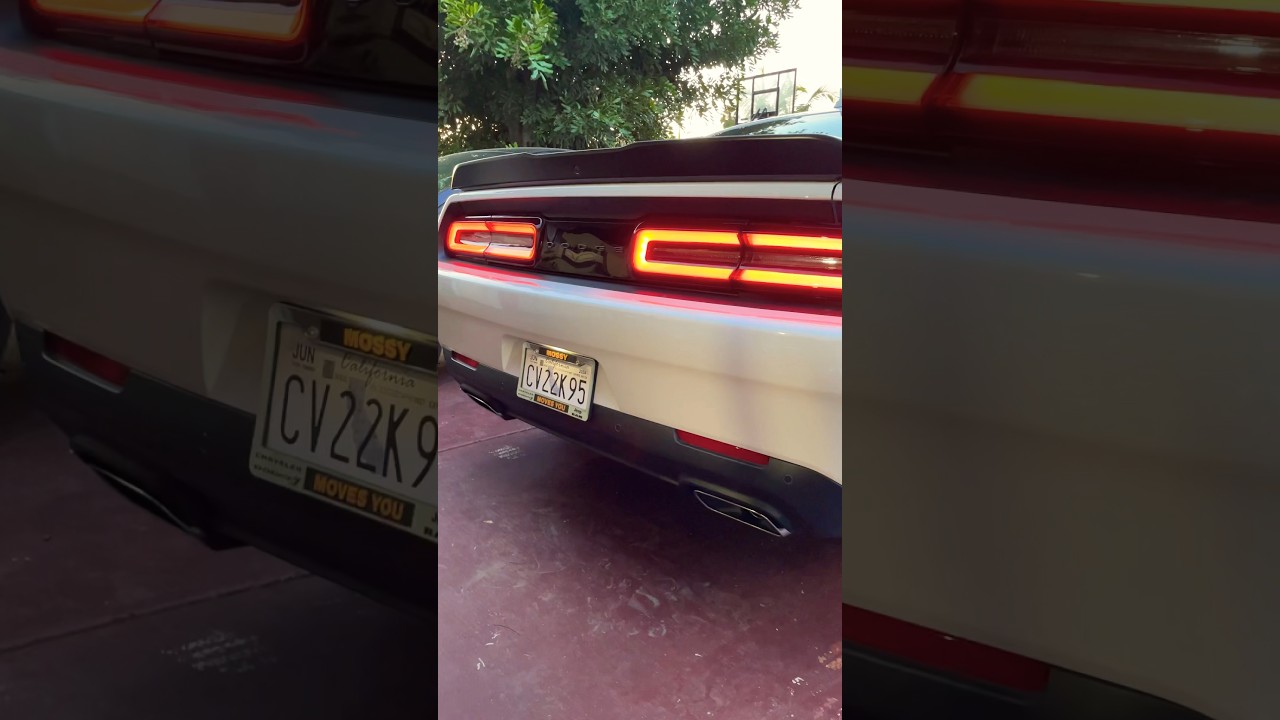 2023 Dodge Challenger RT Stock Exhaust 