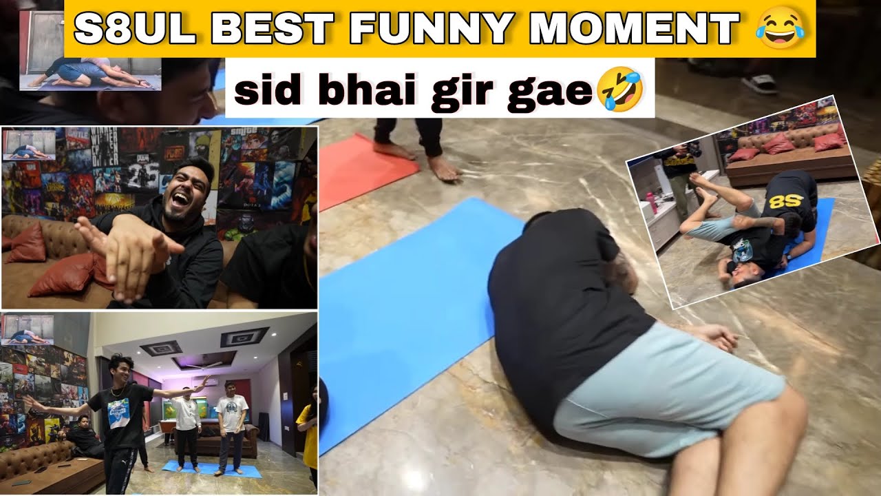 SID bhai gir gae🤣 | Funny Moment😂 | Regaltos and Mamba Funny Highlight ...