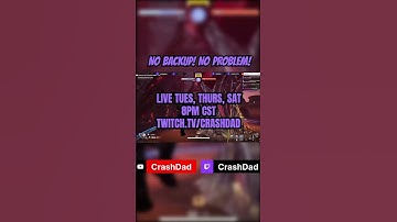 No Backup! No Problems!