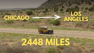 Route 66 From Start to Finish in a 100 Year Old Ford Model A