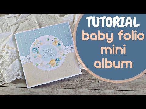 Baby folio mini album|Marina Manioti