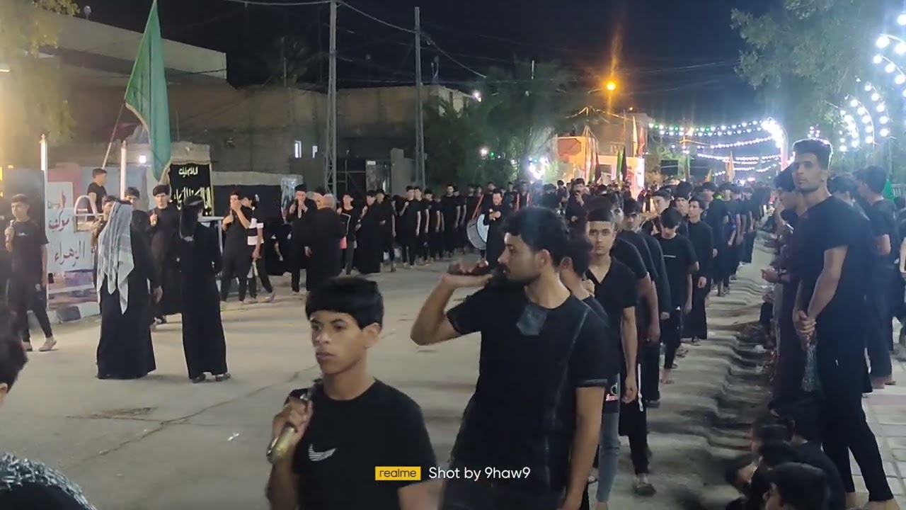 موكب الذبيح،، النجف الأشرف ناحية القادسية . 4 محرم الحرام 1445-2023