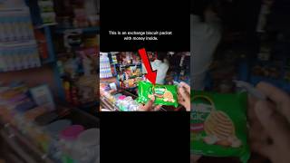 Crazy wallet prank 🤣 #shorts #biscuitwallet #walletprank #motovlog #india